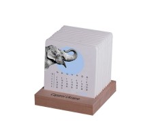Календар настільний дерев’яний 