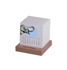 Календар настільний дерев’яний 