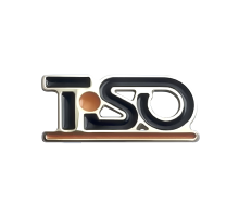 Значок  з логотипом ТІСО 25 мм