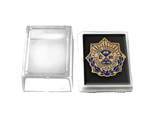 Значок травлений МВС України