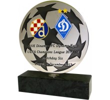 Приз Динамо метал на мармуровому постаменті 