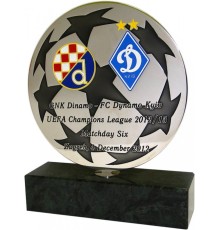 Приз Динамо метал на мармуровому постаменті 