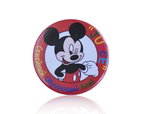 Значок закатний поліграфічний 43мм