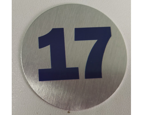 Табличка Номерок