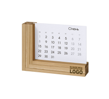 Календар настільний деревʼяний А4