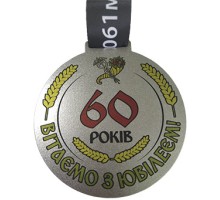 Медаль з УФ друком