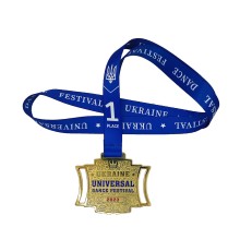 Медаль травлена нестандартна 80 мм