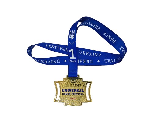 Медаль травлена нестандартна 80 мм