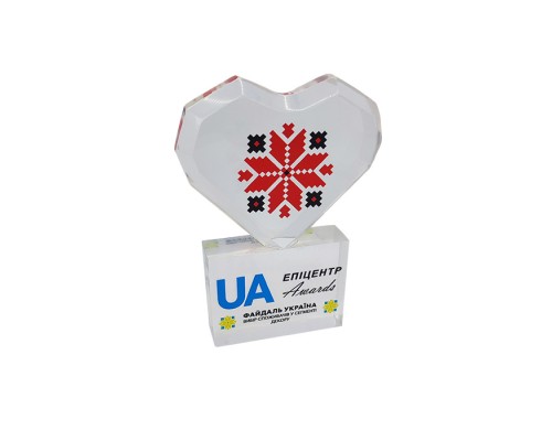 Приз акриловий  «Епіцентр»