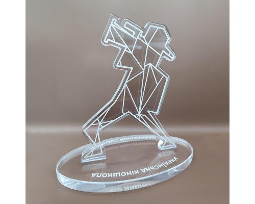 Приз акриловий Українська кіношкола