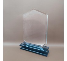 Приз скляний під індивідуальне гравірування 