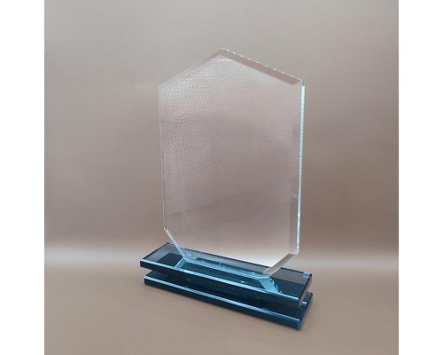 Приз скляний під індивідуальне гравірування 