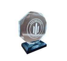 Приз скляний з уф-друком «Закон один для всіх» 