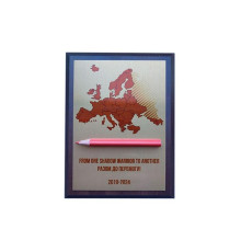 Плакетка гравертон