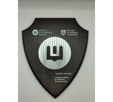 Плакетка в формі щита 