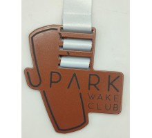 Медаль металева бронзова Upark Open Cup 2025 70х75 мм