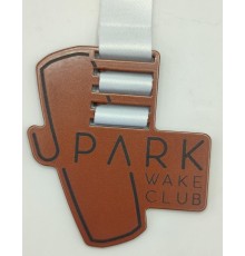 Медаль металева бронзова Upark Open Cup 2025 70х75 мм