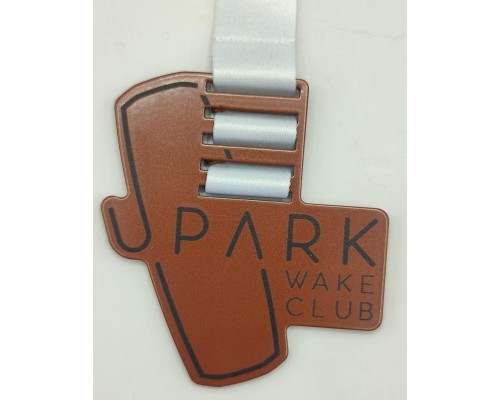 Медаль металева бронзова Upark Open Cup 2025 70х75 мм