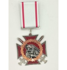 Нагорода травлена на колодці 